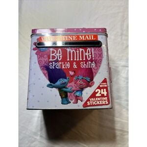 Trolls Valentine Mail 24 Stickers Sparkle & Shine